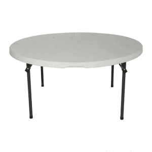 5' Plastic Round Table