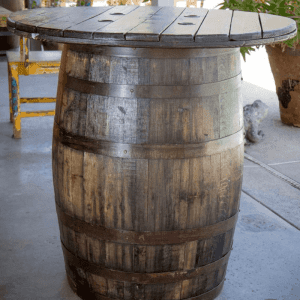 Cocktail Tabletop 30' Round (For Wine Barrel)