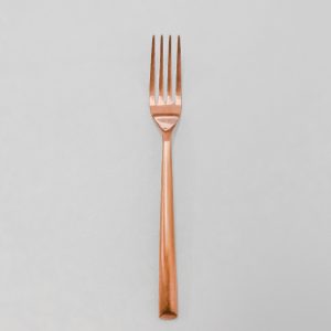 Matte Copper Dessert/Salad Fork