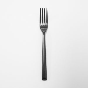 Matte Black Dessert/Salad Fork