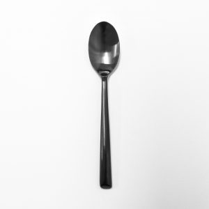 Matte Black Dessert/Coffee Spoon