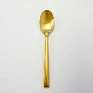 Gold Dessert/Salad Spoon