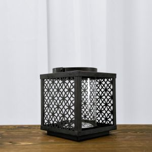Small Lantern with Cylinder Vase