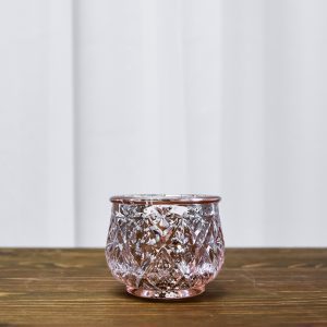 Pink Champagne Mercury Votive Cup