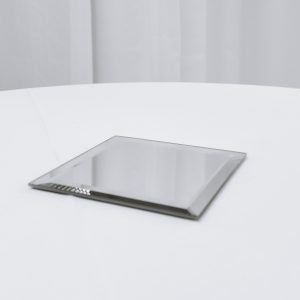 6" Square Beveled Mirror