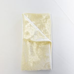Cream Velvet Napkin