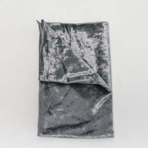 Slate Blue Velvet Napkin
