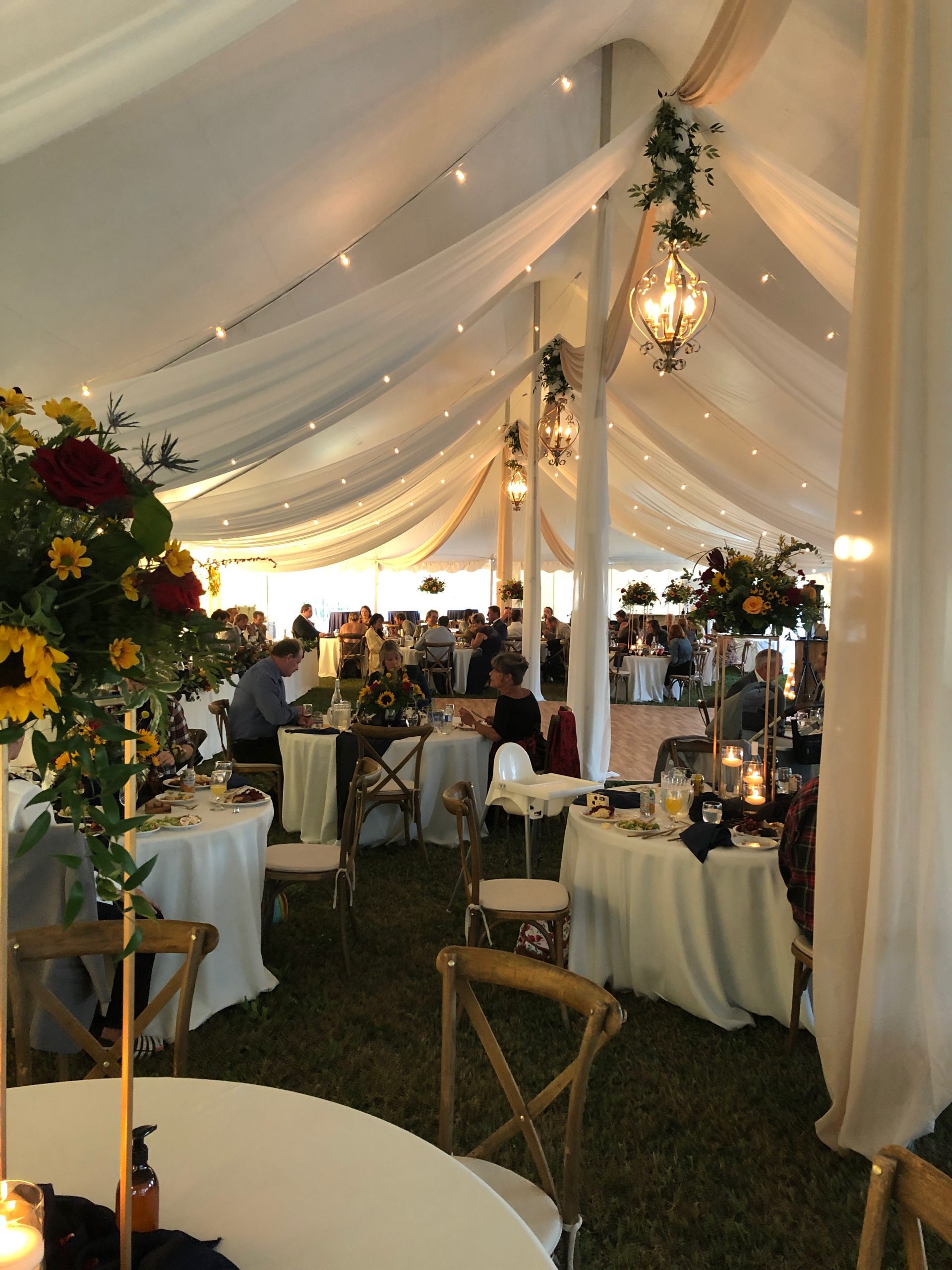 Party decor by devine wedding design